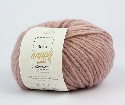 puder (Fb 67) Happy Wool alpaca mix - Wolle